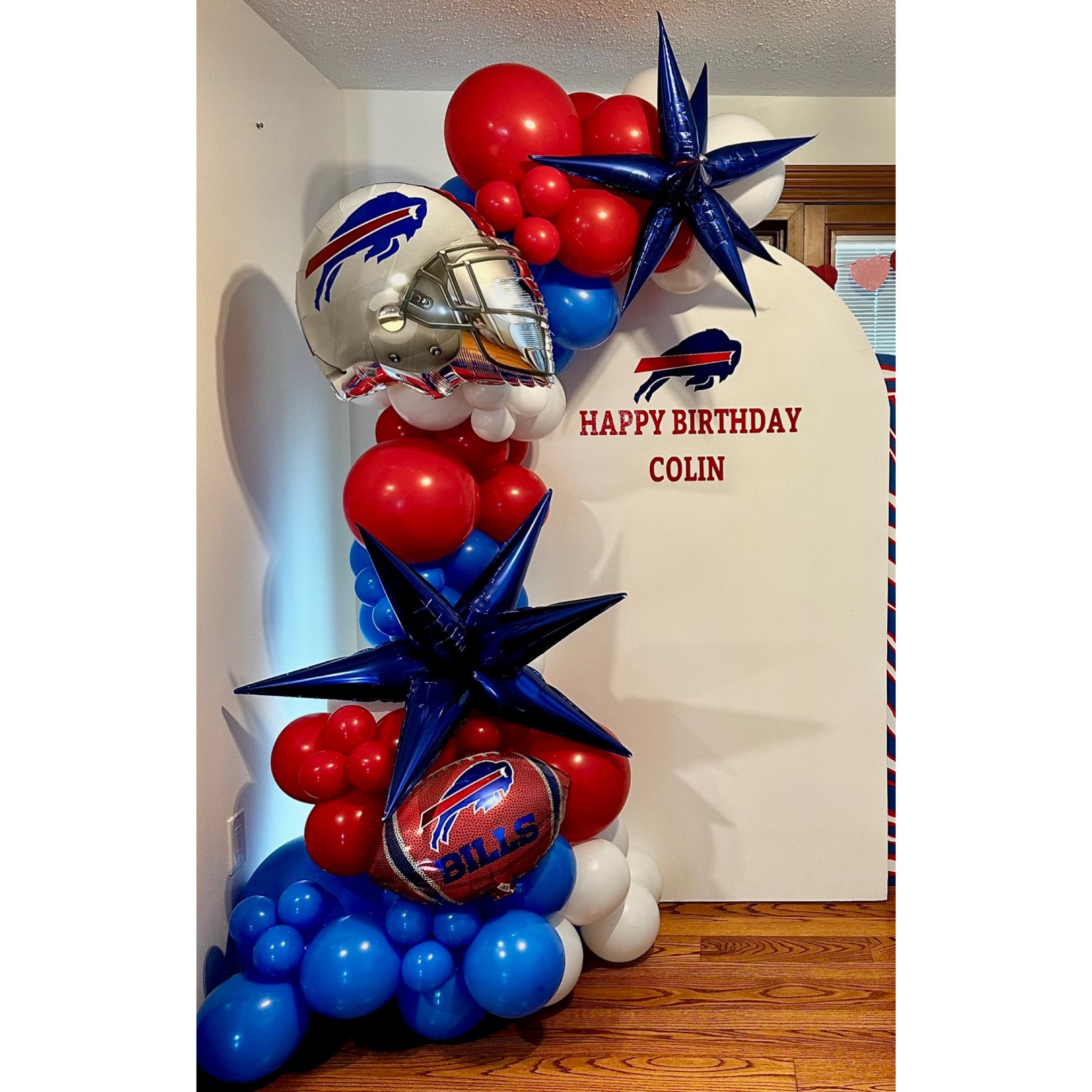 Bills birthday balloon