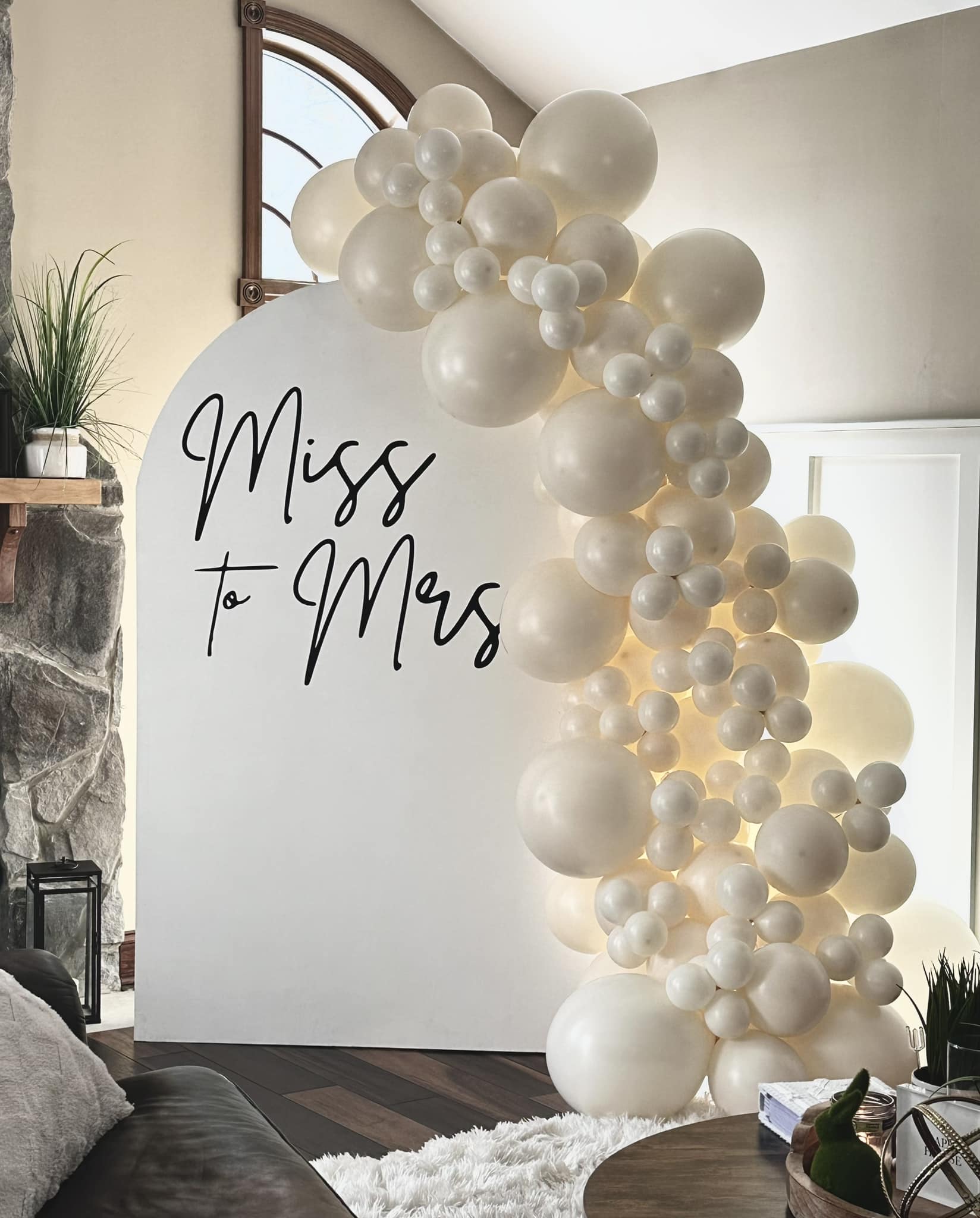 Miss To Mrs backdrop